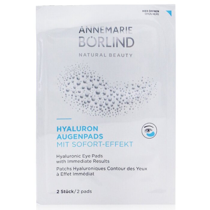 Hyaluronic Eye Pads with Immediate Results 00898/898 6x2pads