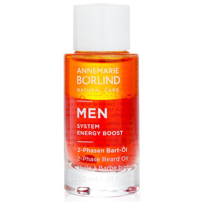 Men System Energy Boost 2-Phase Beard Oil 225406 30ml/1.01oz