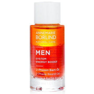 Men System Energy Boost 2-Phase Beard Oil 225406 30ml/1.01oz