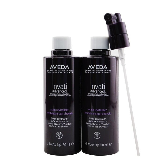 Invati Advanced Scalp Revitalizer - Solutions For Thinning Hair (2 Refills + Pump) AMFX 2x150ml