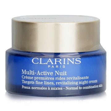 Multi-Active Night Targets Fine Lines Revitalizing Night Cream - For Normal To Combination Skin  50ml/1.6oz (Parallel Import)