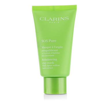 SOS Pure Rebalancing Clay Mask with Alpine Willow - Combination to Oily Skin  75ml/2.3oz (Parallel Import)