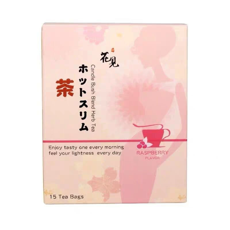 Japan HANAMI Candle Bush Blend Her Tea 15 Tea Bags