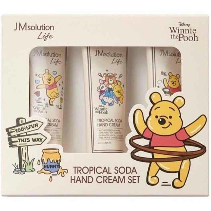 Disney Winnie the Pooh Tropical Soda Hand Cream Set 50ml*3pcs