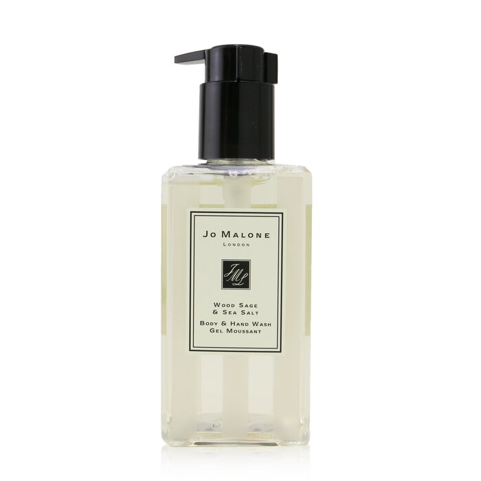 Wood Sage & Sea Salt Body & Hand Wash (With Pump) L417 250ml/8.5oz