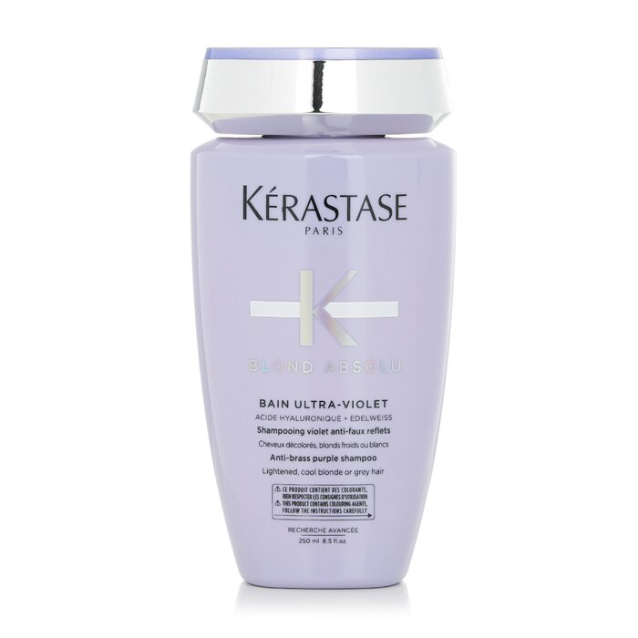 Blond Absolu Bain Ultra-Violet Anti-Brass Purple Shampoo (Lightened, Cool Blonde or Grey Hair)   E2920900 250ml/8.5oz