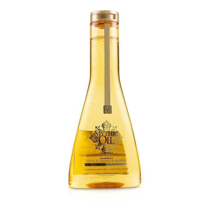 Professionnel Mythic Oil Shampoo with Osmanthus & Ginger Oil (Normal to Fine Hair) 250ml/8.5oz