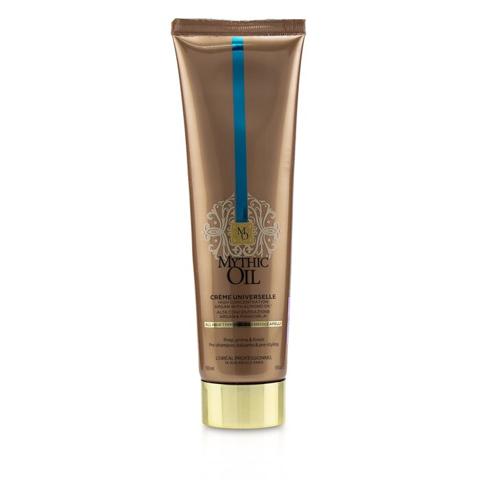 Professionnel Mythic Oil Cr?me Universelle High Concentration Argan with Almond Oil (All Hair Types) 150ml/5oz