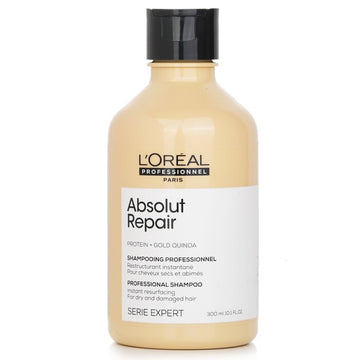 Professionnel Serie Expert - Absolut Repair Protein + Gold Quinoa Instant Resurfacing Shampoo 974214 300ml/10.1oz