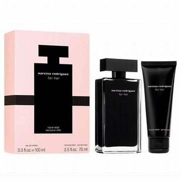 For Her Eau De Toilette Spray Set: Eau De Toilette Spray 100ml + For Her Body Lotion 75ml 559752 2pcs