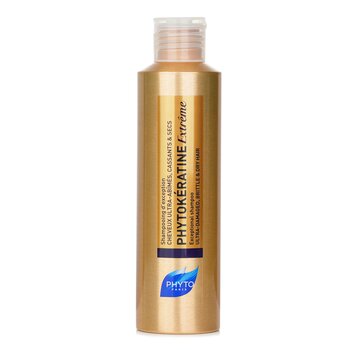 PhytoKeratine Extreme Exceptional Shampoo (Ultra-Damaged, Brittle & Dry Hair)   P342 200ml/6.7oz