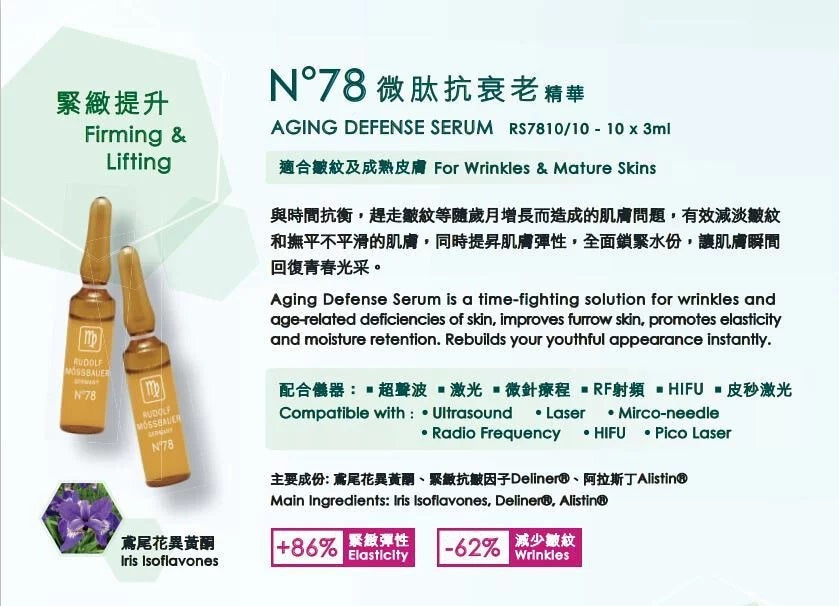 N?78 Aging Defense Serum 3ml x 10pcs