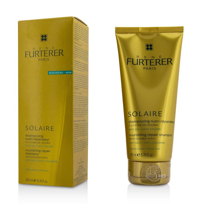 Solaire Nourishing Repair Shampoo with Jojoba Wax - After Sun 200ml/6.76oz