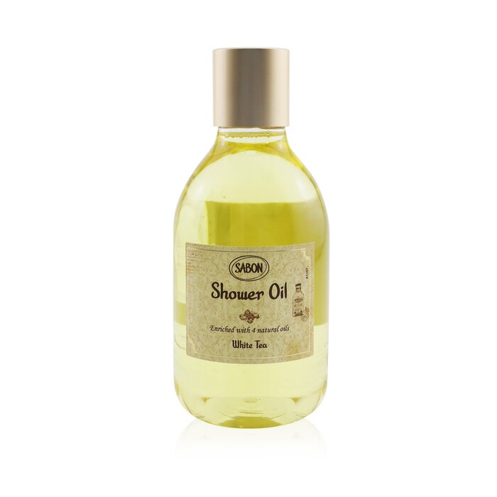 Shower Oil - White Tea (Plastic Bottle) 923391 300ml/10.5oz