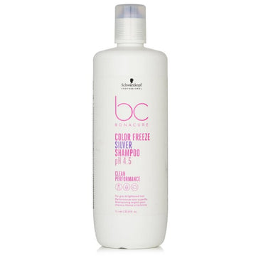 BC Bonacure pH 4.5 Color Freeze Silver Shampoo (For Grey & Lightened Hair) 722857 1000ml/33.8oz