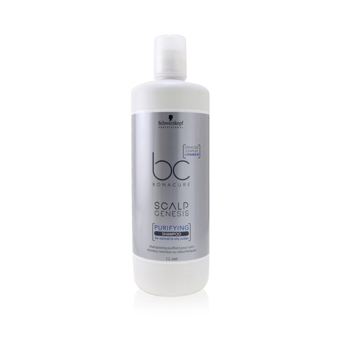 BC Bonacure Scalp Genesis Purifying Shampoo (For Normal to Oily Scalps) 1000ml/33.8oz