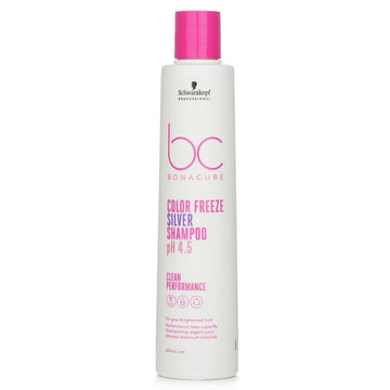 BC Bonacure pH 4.5 Color Freeze Silver Shampoo (For Grey & Lightened Hair) 723472 250ml/8.45oz