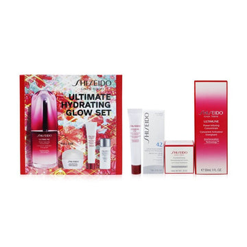 Ultimate Hydrating Glow Set: Ultimune Power Infusing Concentrate 30ml + Moisturizing Gel Cream 10ml + Eye Con...999980 4pcs