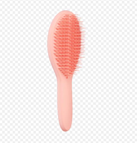 The Ultimate Styler Professional Smooth & Shine Hair Brush - # Peach Glow  1PC