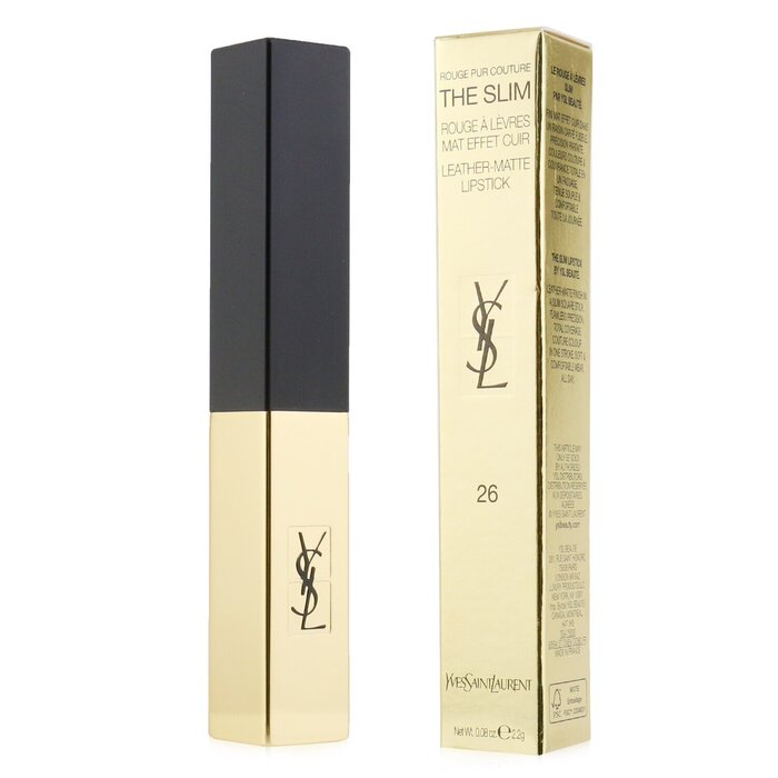 Rouge Pur Couture The Slim Leather Matte Lipstick - # 26 Rouge Mirage 945937 2.2g/0.08oz