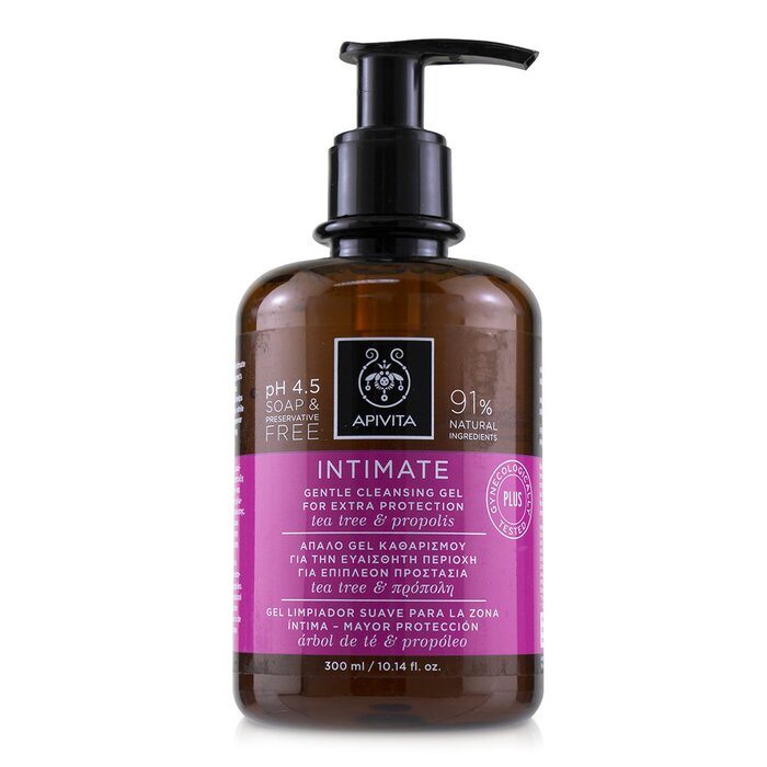 Intimate Gentle Cleansing Gel For The Intimate Area For Extra Protection with Tea Tree & Propolis 01161 200ml/6.76oz