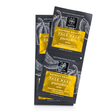 Express Beauty Face Mask with Pumpkin (Detox) 06011 6x(2x8ml)