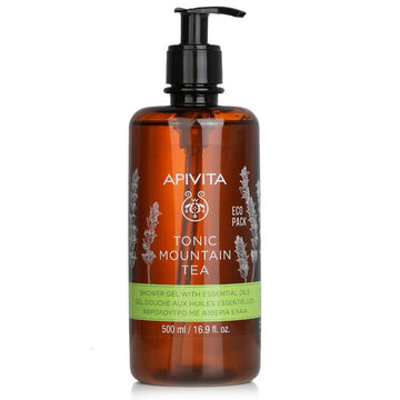 Tonic Mountain Tea Shower Gel With Essential Oils - Ecopack 07376 500ml/16.9oz