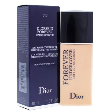 Diorskin Forever Undercover 24H Wear Full Coverage Water Based Foundation - # 010 Ivory C000900010 / 383462  40ml/1.3oz