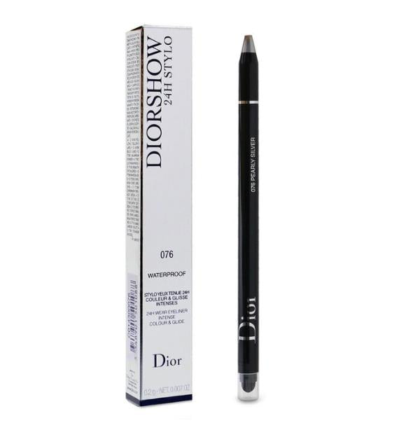 Diorshow 24H Stylo Waterproof Eyeliner - # 076 Pearly Silver C014300076 /  0.2g/0.007oz