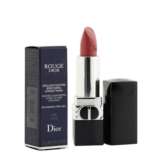 Rouge Dior Couture Colour Refillable Lipstick - # 458 Paris (Satin) C017200458 / 526739  3.5g/0.12oz