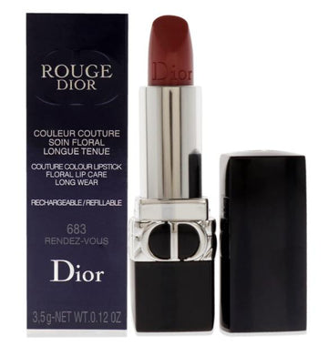 Rouge Dior Couture Colour Refillable Lipstick - # 683 Rendez-Vous (Satin) C017200683 / 526722  3.5g/0.12oz