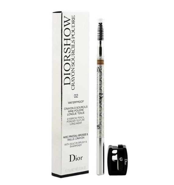 Diorshow Waterproof Crayon Sourcils Poudre - # 02 Chestnut C015600002 / 507998  1.19g/0.04oz