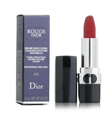 Rouge Dior Floral Care Refillable Lip Balm - # 999 (Matte Balm) C025100999 / 585743  3.5g/0.12oz