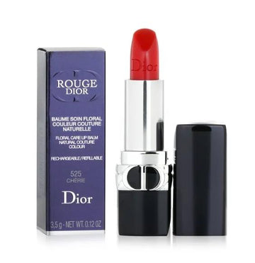 Rouge Dior Floral Care Refillable Lip Balm - # 525 Cherie (Satin Balm) C023200525 / 585569  3.5g/0.12oz