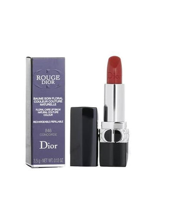 Rouge Dior Floral Care Refillable Lip Balm - # 846 Concorde (Satin Balm) C023200846 / 585606  3.5g/0.12oz