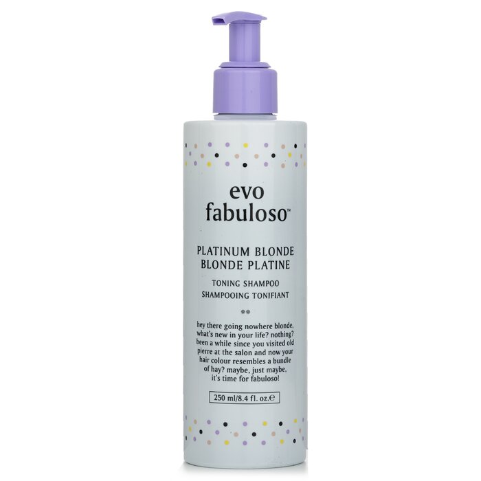 Fabuloso Toning Shampoo - # Platinum Blonde 010617 250ml/8.4oz