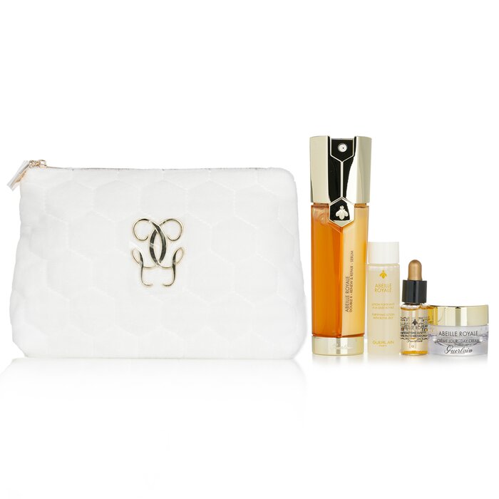 Abeille Royale Age-Defying Programme: Serum 50ml + Fortifying Lotion 15ml + Youth Watery Oil 5ml + Day Cream 7ml + bag 16417 4pcs+1bag