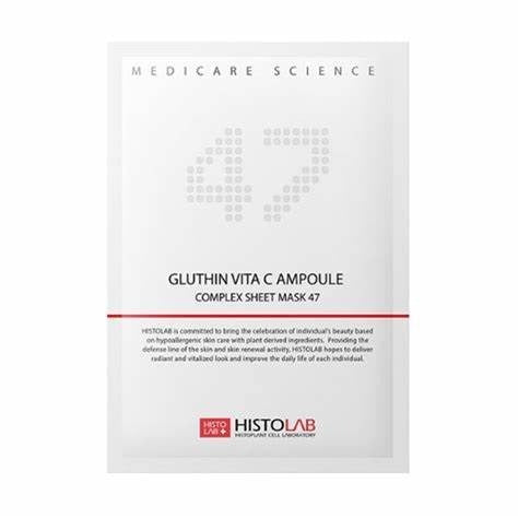 Gluthin vita ampoule complex sheet mask 47 30g