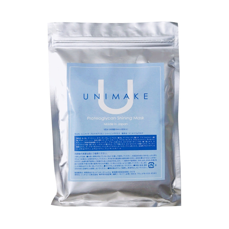 UNIMAKE Proteoglycan Shining Mask 30ml x 5pcs