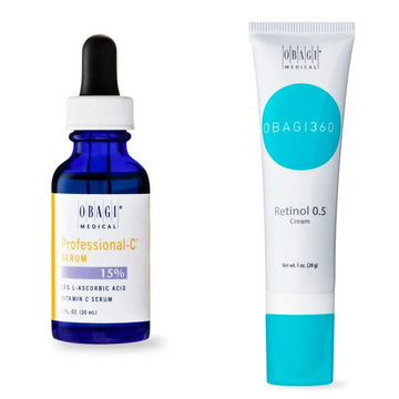 Professional-C Serum 10% 30ml & Obagi360 Retinol 0.5% 28g