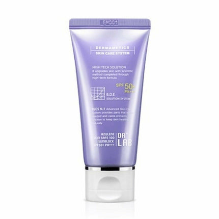 Dr Lab Azulene Skin Safe 100 Sunblock SPF50+ Pa+++ 50ml #tw