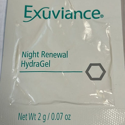 16pcs x Exuviance Night Renewal HydraGel 2g Sample #tw