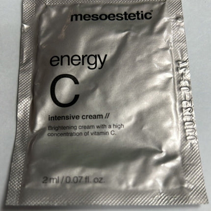 Mesoestetic Energy C Intensive Cream 2ml x 20pcs = 40ml Sample #tw