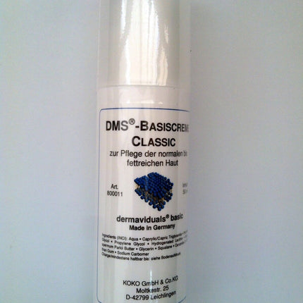 Dermaviduals DMS Basiscreme Basic Creme Cream - Classic 50ml Free Shipping