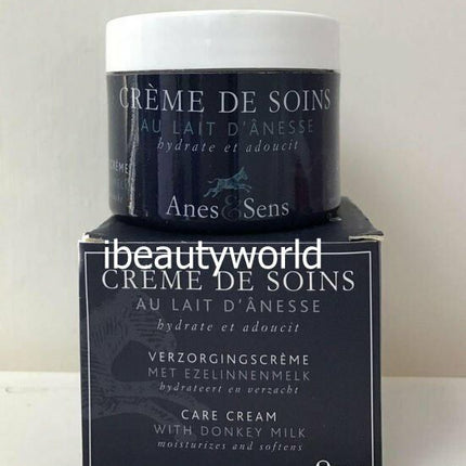Asinerie Anes Sens Creme De Soins Care Cream with Donkey Milk 50ml New in Box