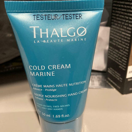 Thalgo Cold Cream Deeply Nourishing Hand Cream 50ml Fast Ship #tw
