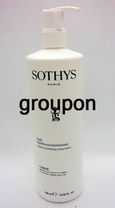 Sothys Hydra-Nourishing Body Lotion 500ml Prof Size Salon