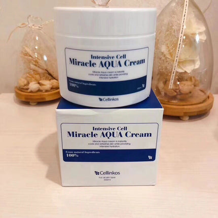 Korea Cellinkos Intensive Miracle Aqua Cream 300ml 臍帶血補水霜 #tw