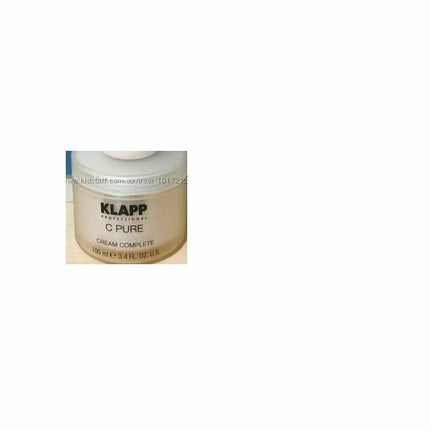 KLAPP C PURE Cream Complete 100ml Salon #tw