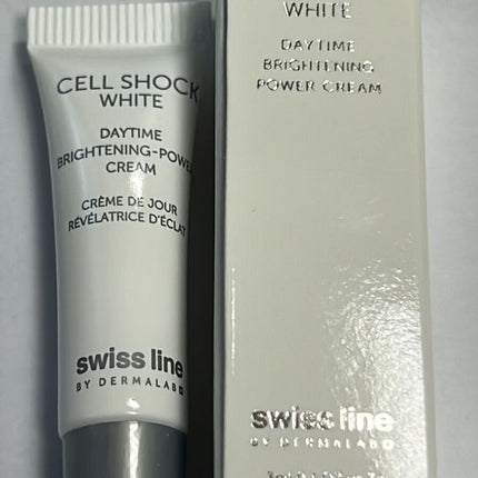 5pc x  Swiss Line Cell Shock Daytime Brightening Power Cream Sample #tw